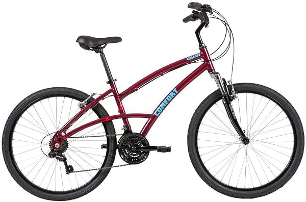 Caloi 400 Aro 26 Câmbio Shimano 21 Velocidades Feminina Vinho