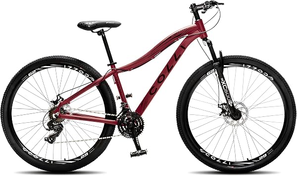 Colli Bike Eudora Aro 29 Alumínio Quadro Rebaixado 21 Marchas Câmbio Shimano Freio a Disco