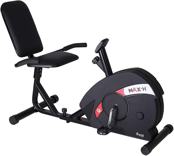 Dream Fitness Bicicleta Ergométrica Horizontal Max H Magnética