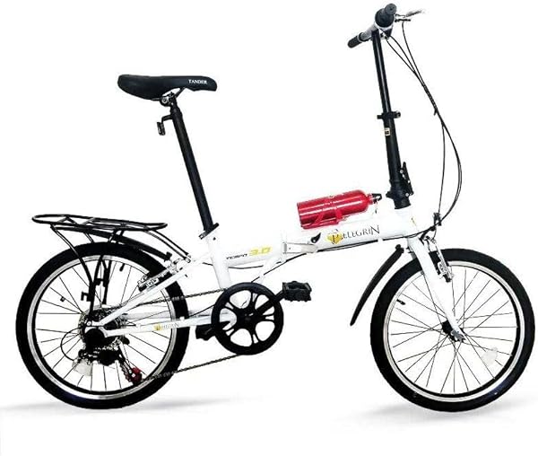Pelegrin Tempo 3.0 Bicicleta Dobrável Aro 20 com 7 Marchas